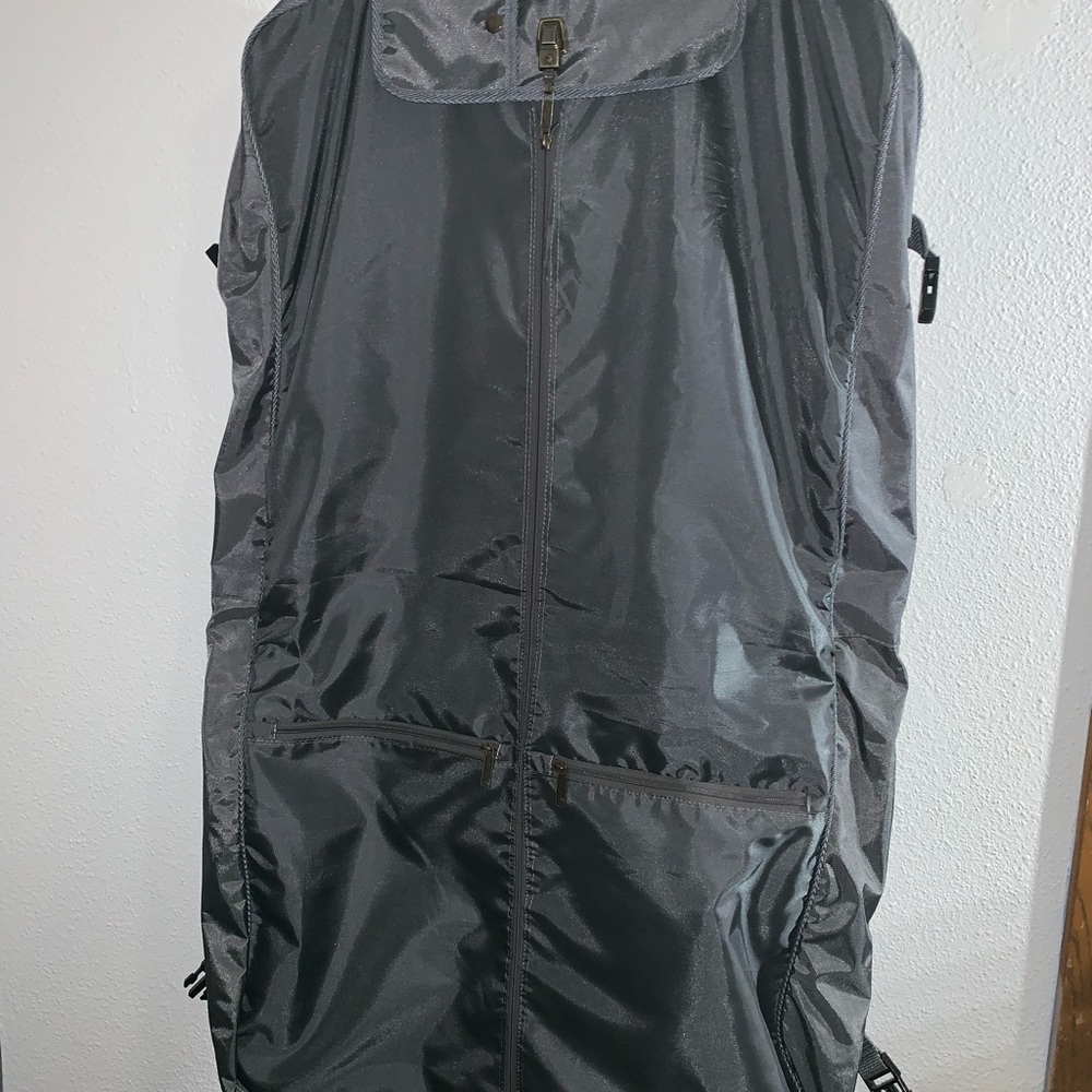 Everest Original Sport Gray Nylon Garment Suit Bag - Picture 4 of 4